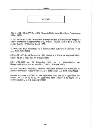 L'Etat et la télédistribution : le Plan Câble