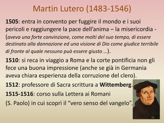 L'età di lutero e di carlo v