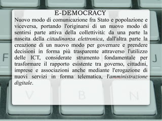 3)Un nuovo mezzo d'intrattenimento e di svago per il tempo libero attraverso lo sviluppo della multimedialità e l'invenzione di passatempi come videogiochi sempre più simili alla realtà; 