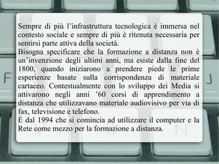 Alla base della presa di potere da parte delle tecnologie nella vita della società, vi è la loro grande versatilità e la molteplicità di usi che hanno sia per le istituzioni che per le imprese ma la vera rivoluzione si è avuta specialmente con l’utilizzo dello strumento nella vita quotidiana del singolo individuo. Si sta consolidando una tecnologia più democratica, che permetterà una maggiore partecipazione del cittadino alla vita nella società. 