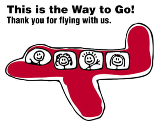 This is the Way to Go!
Thank you for flying with us.
 