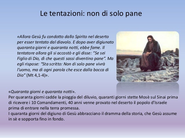 Le tentazioni di Gesù