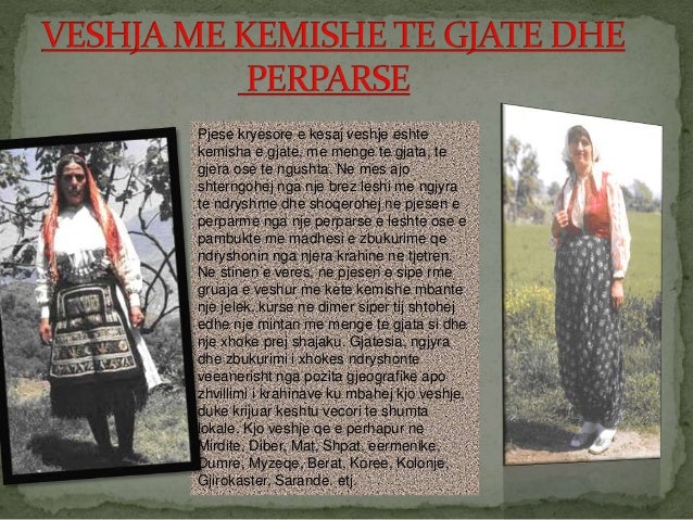 Veshjet Popullore Shqiptare Veshjet Popullore Shqiptare