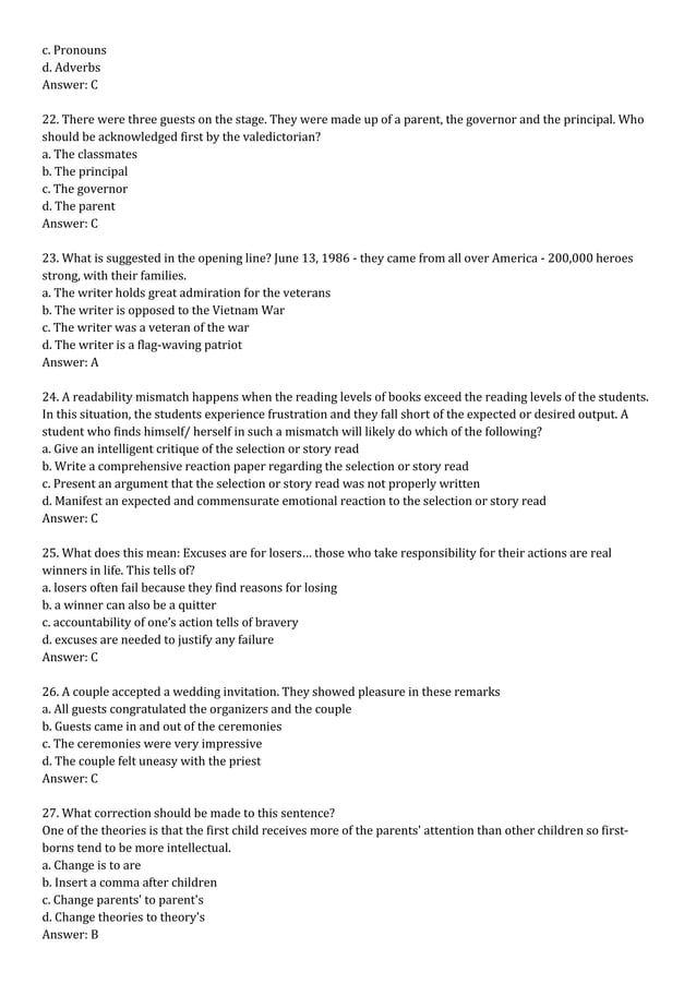 Let General Education reviewer