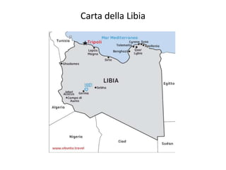 Carta della Libia
 