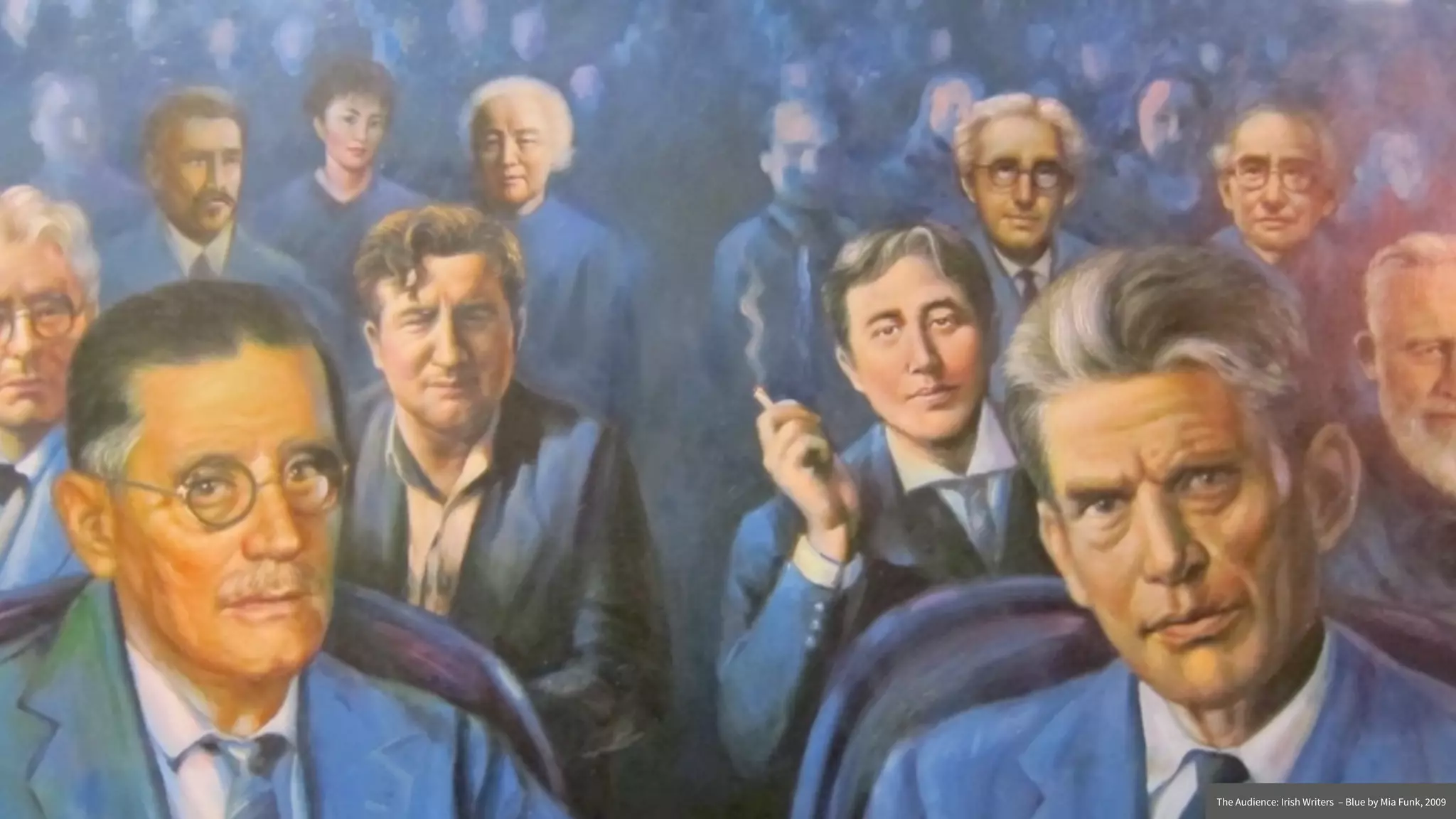 The Audience: Irish Writers – Blue by Mia Funk, 2009
 