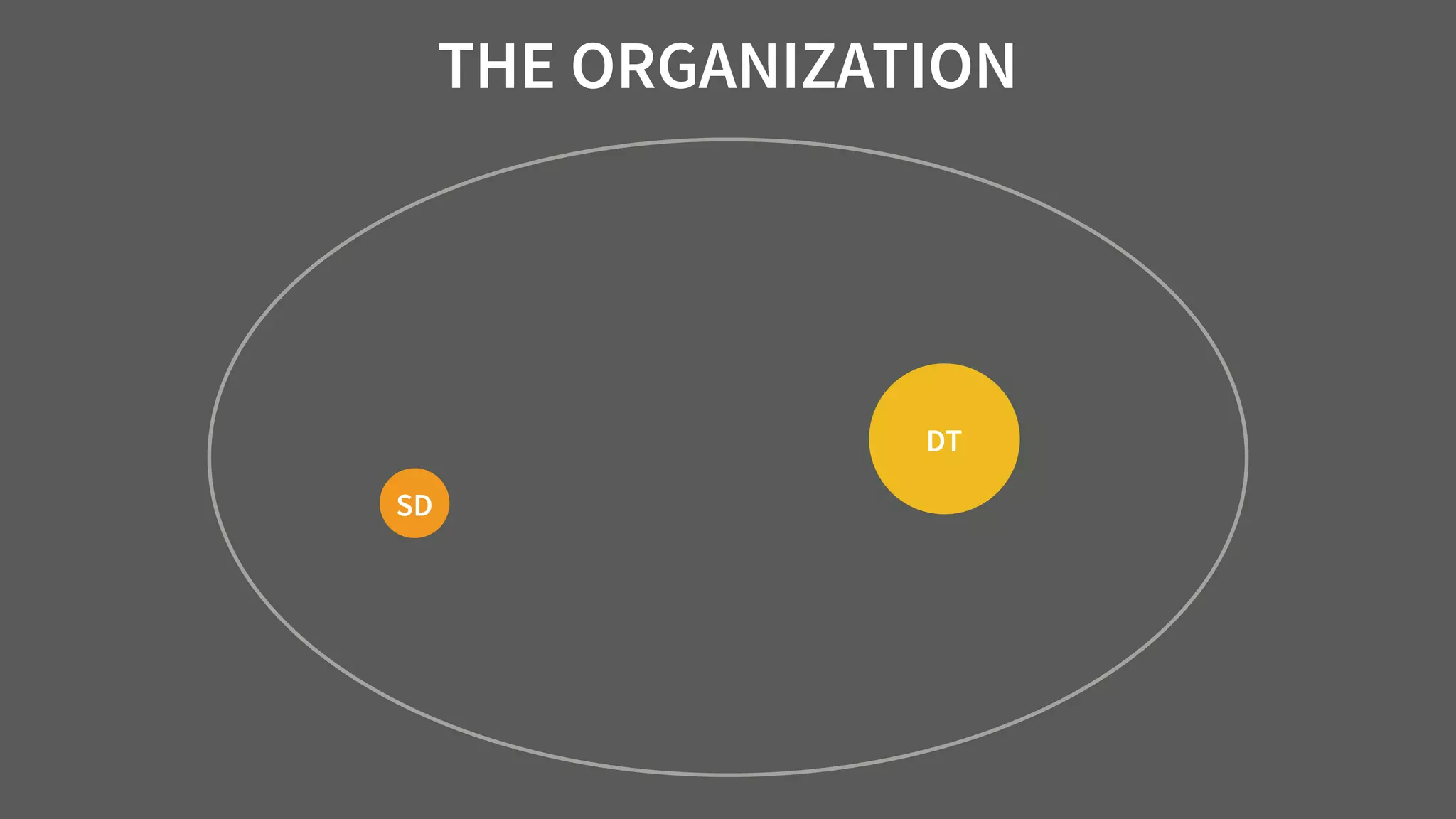 THE ORGANIZATION
DT
SD
 