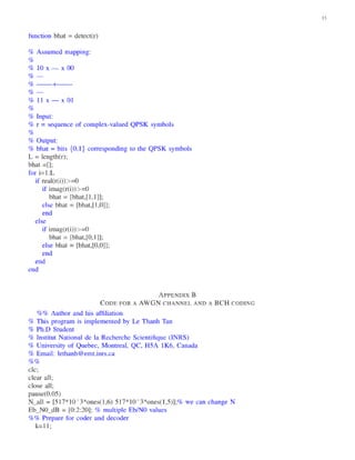 Simulation of A Communications System Using Matlab