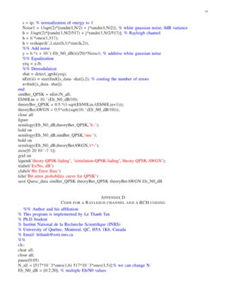 Simulation of A Communications System Using Matlab