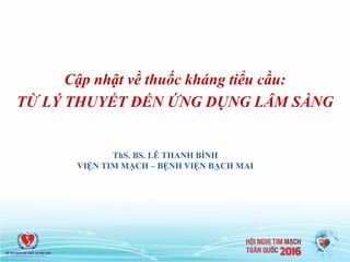 Thuốc kháng tiểu cầu PDF