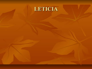 LETICIALETICIA
 