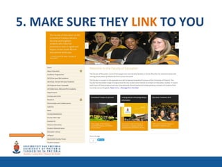 5. MAKE SURE THEY LINK TO YOU
 