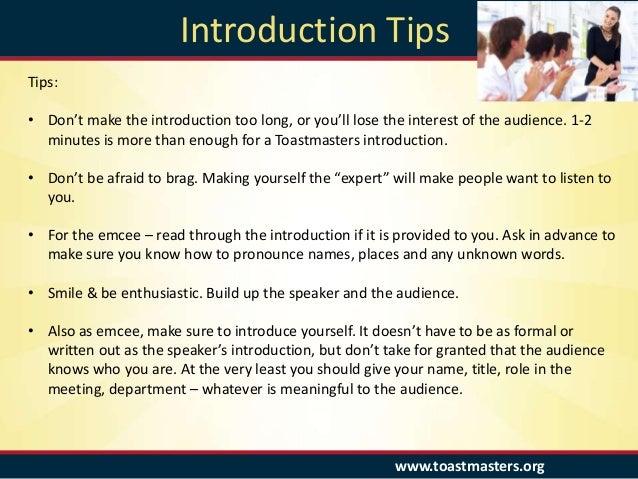 Crafting Meaningful and Compelling Speech Introductions