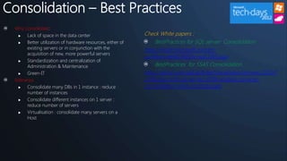 Le Top 10 des Best Practices pour SQL Server | PPTX