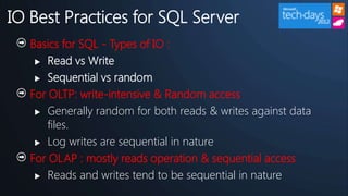 Le Top 10 des Best Practices pour SQL Server | PPTX