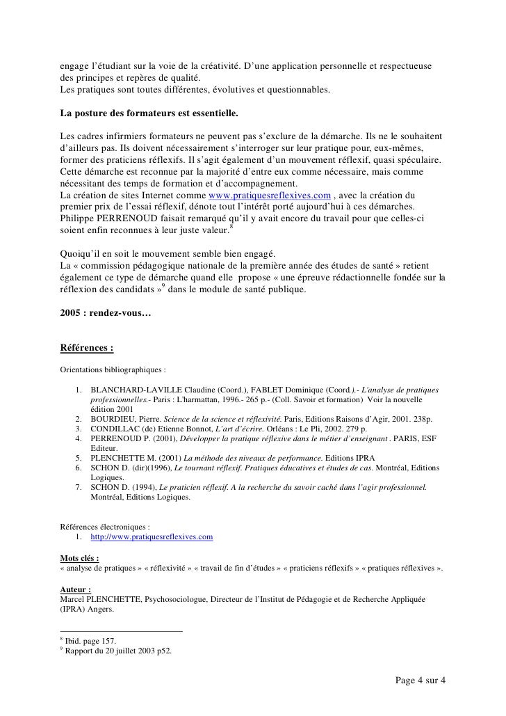 Exemple Analyse De Situation Ifsi 1ère Année