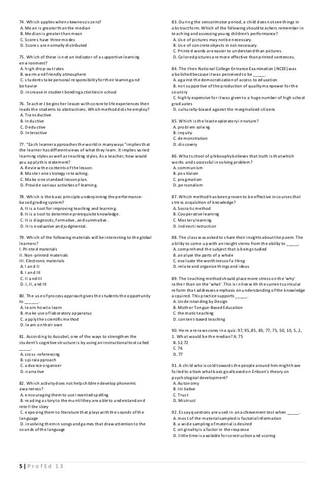 Reviewer Let Professional Education 13 Reviewer Let Professional Education 13