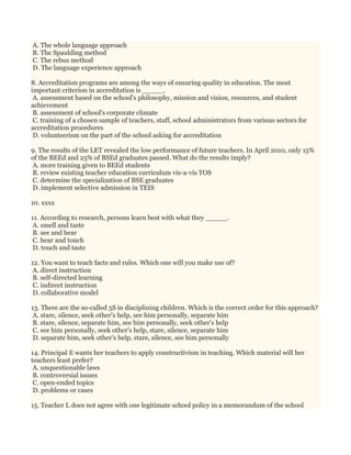 Let Pro Help Let professional education 7 | PDF