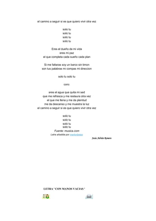 Letra | DOCX