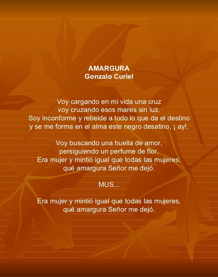 Letra De Las Canciones Con A