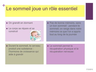 Le train du sommeil | PPTX