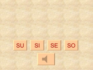SI SE SO SU 