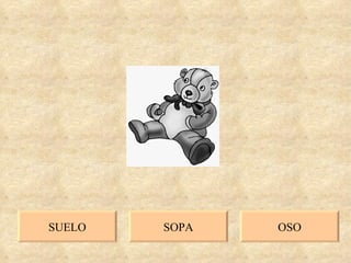 OSO SUELO SOPA 