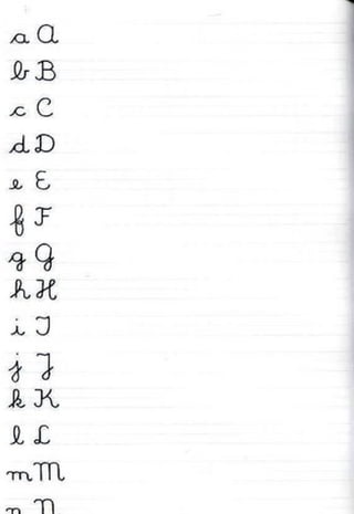 Letramania 3   letra cursiva