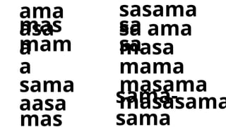 MGA LARAWANG NAGSISIMULA SA LETRANG Ii | PPTX