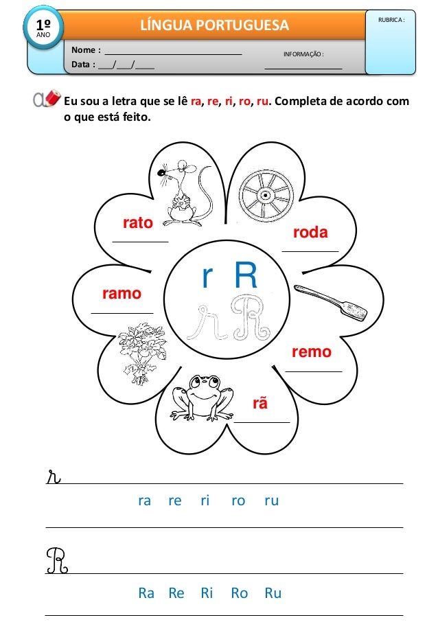 Letra R Letra R