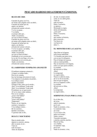 Letras completas - Luis Alberto Spinetta