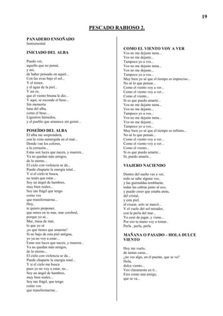 Letras completas - Luis Alberto Spinetta