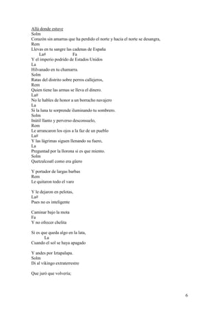 Letras y acordes de Paradoxus Luporum