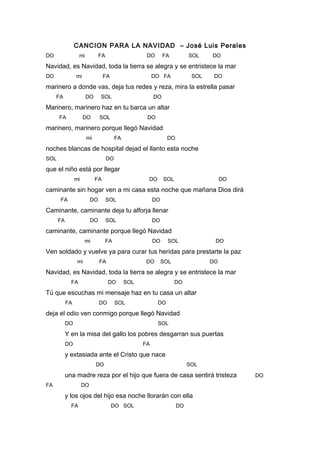 cancionero Letras b y c