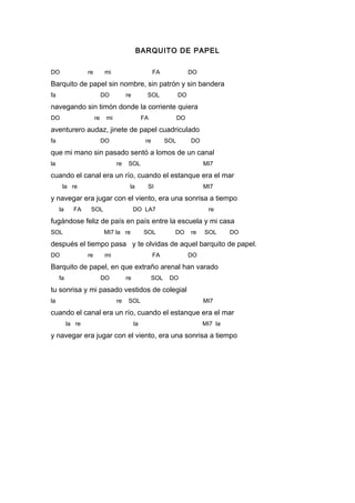 cancionero Letras b y c