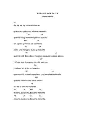 cancionero Letras b y c