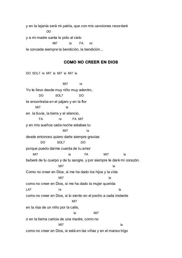 Cancionero Letras B Y C