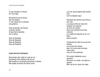 Letras de canciones