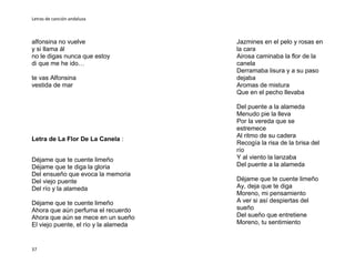 Letras de canciones