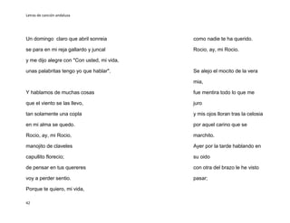 Letras de canciones