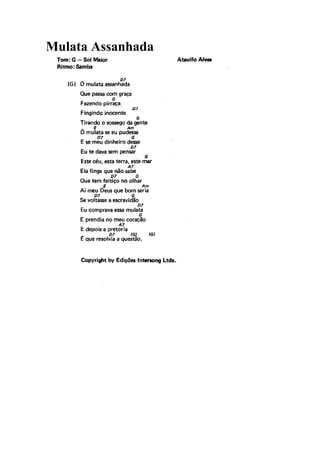 Mulata Assanhada
 