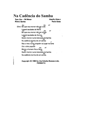 Na Cadência do Samba
 