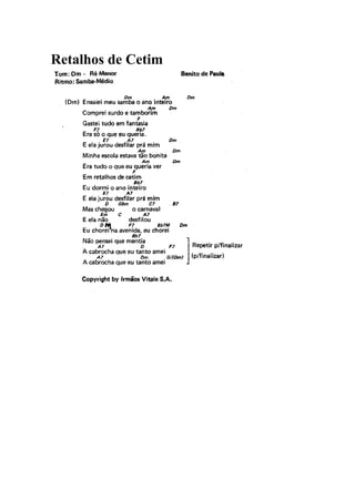Retalhos de Cetim
 