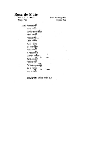 Rosa de Maio
 