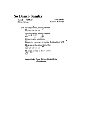 Só Danço Samba
 