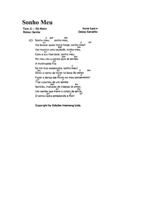 Sonho Meu
 
