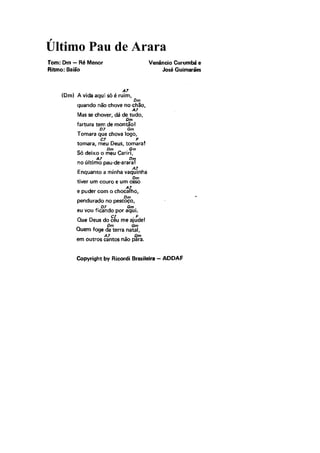 Último Pau de Arara
 