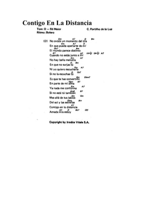 Contigo En La Distancia
 