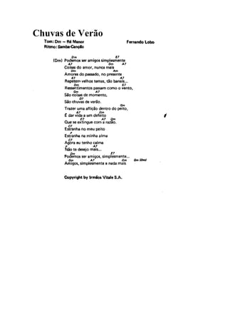Chuvas de Verão
 