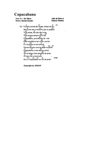 Copacabana
 